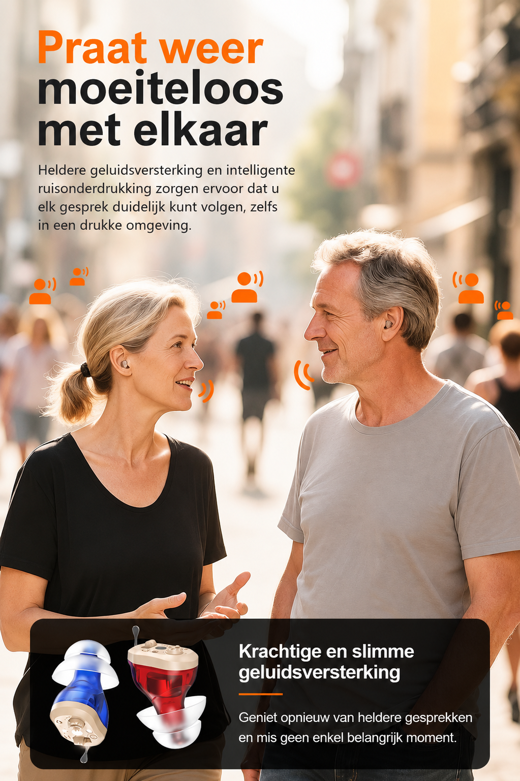 ClearTone™ – Helder geluid, waar u ook bent