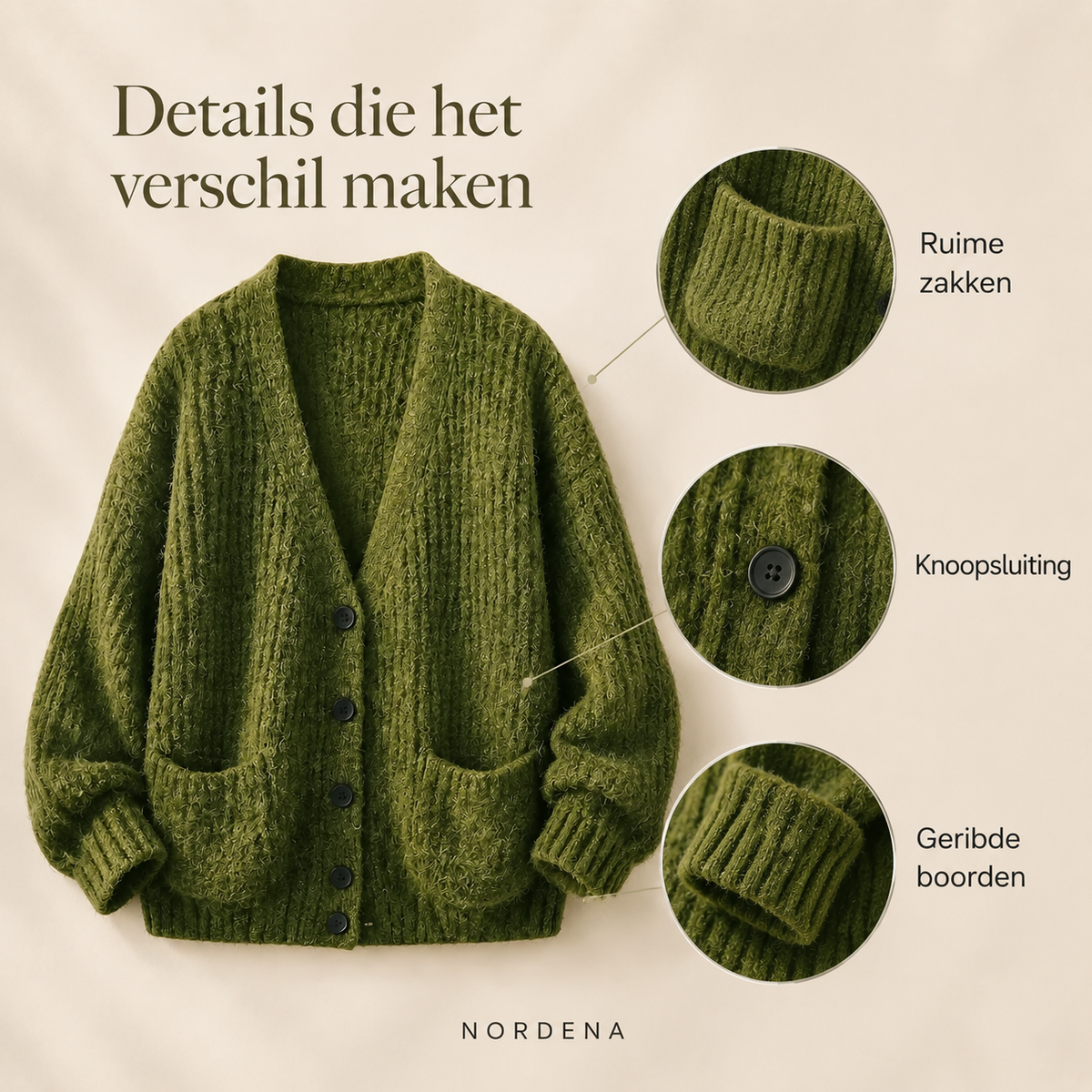 Marlow™ Cardigan – Tijdloos Comfort voor Heren