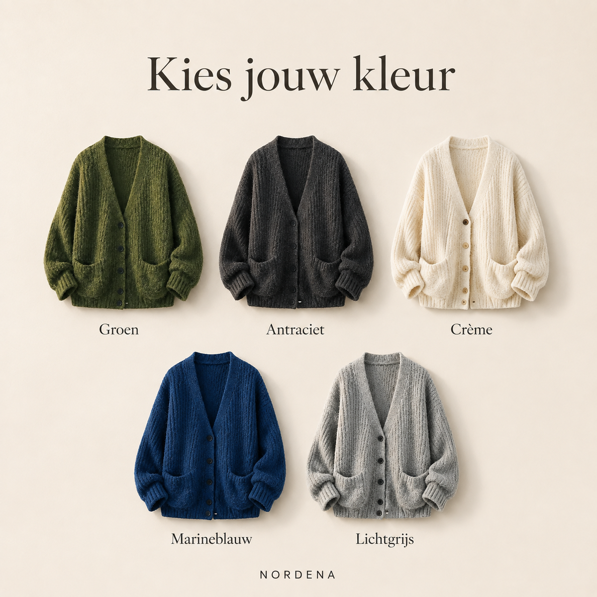 Marlow™ Cardigan – Tijdloos Comfort voor Heren