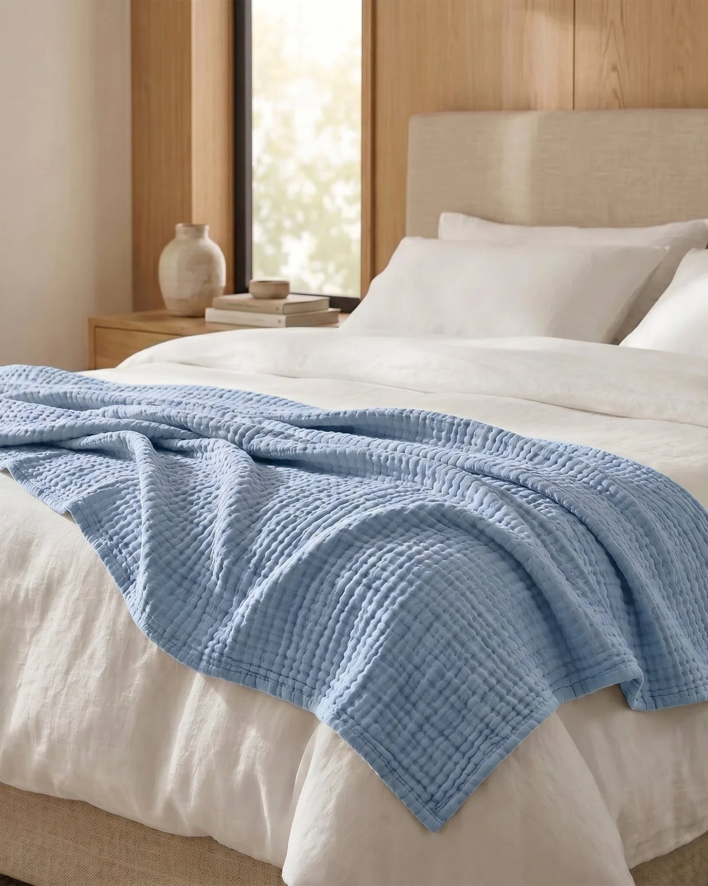 Nordena Premium Mousselinedeken – 100% Natuurlijk Katoen | 1+1 Gratis