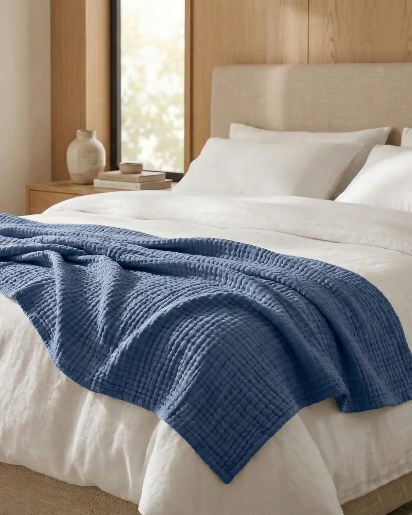 Nordena Premium Mousselinedeken – 100% Natuurlijk Katoen | 1+1 Gratis