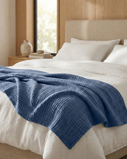 Nordena Premium Mousselinedeken – 100% Natuurlijk Katoen | 1+1 Gratis