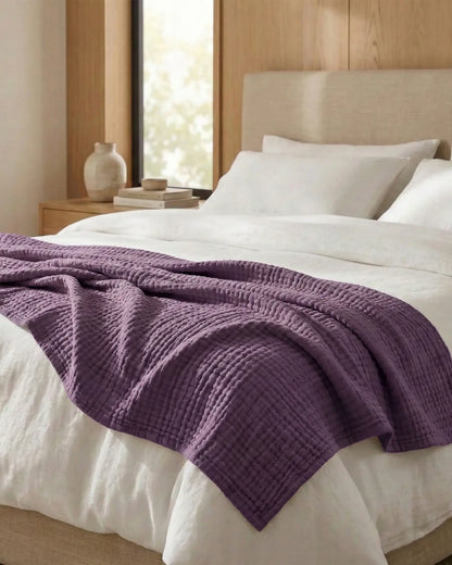 Nordena Premium Mousselinedeken – 100% Natuurlijk Katoen | 1+1 Gratis