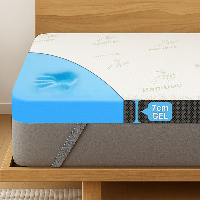 Nordena Premium Comfort Topper – Luxe Matrastopper met Gelgeheugenschuim
