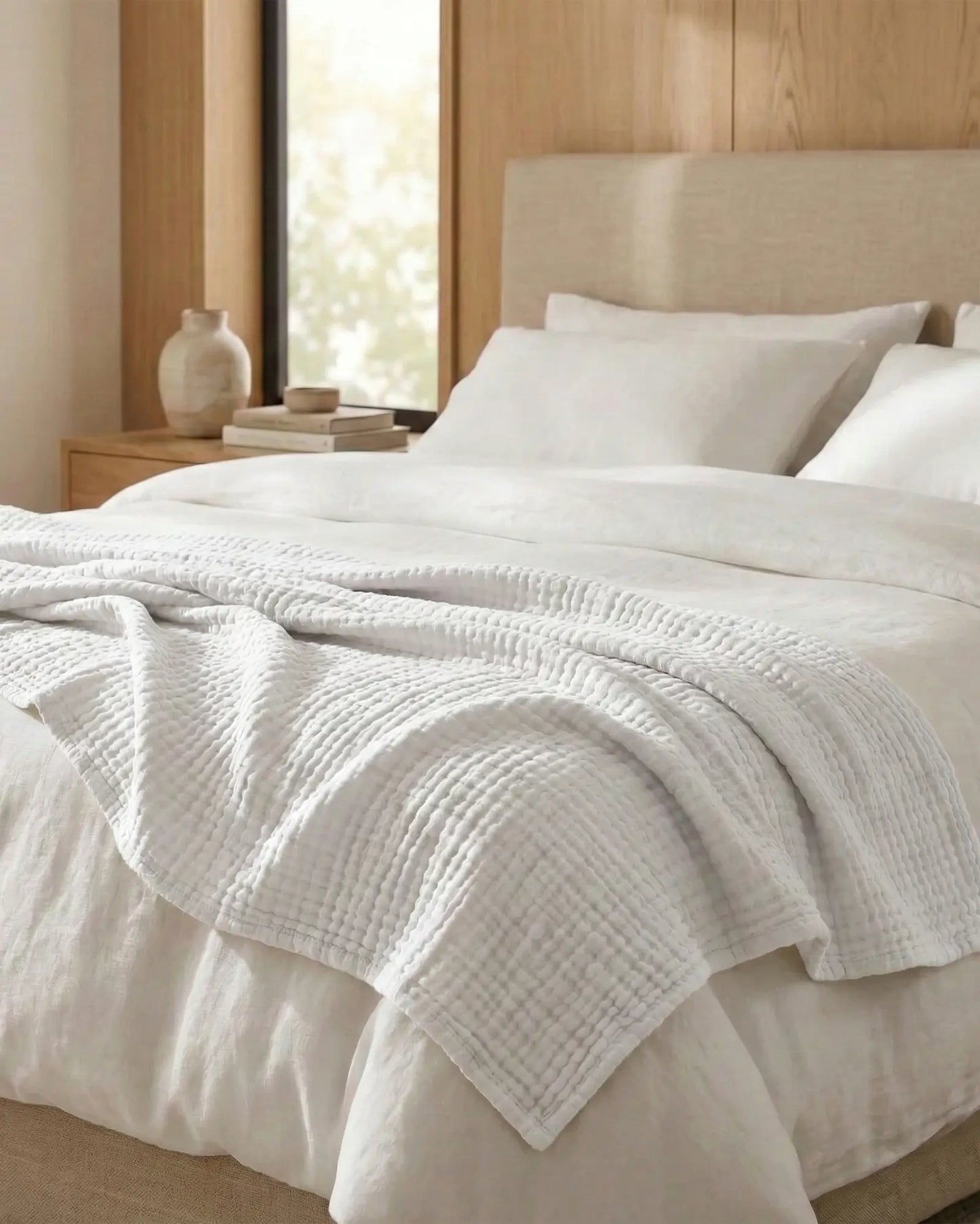 Nordena Premium Mousselinedeken – 100% Natuurlijk Katoen | 1+1 Gratis